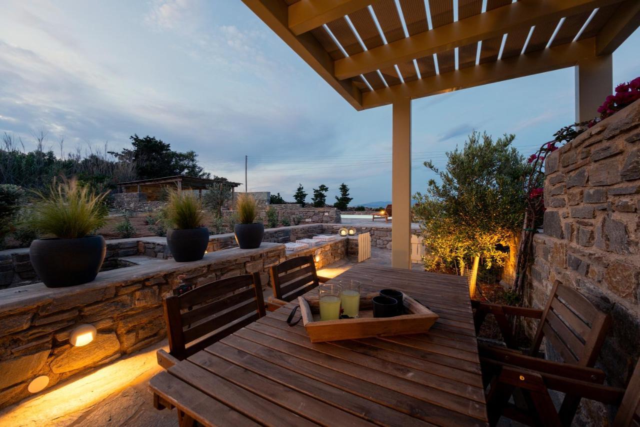 Kallirroe Deluxe Villa With Sea View And Pool Chrisi Akti  Exterior foto