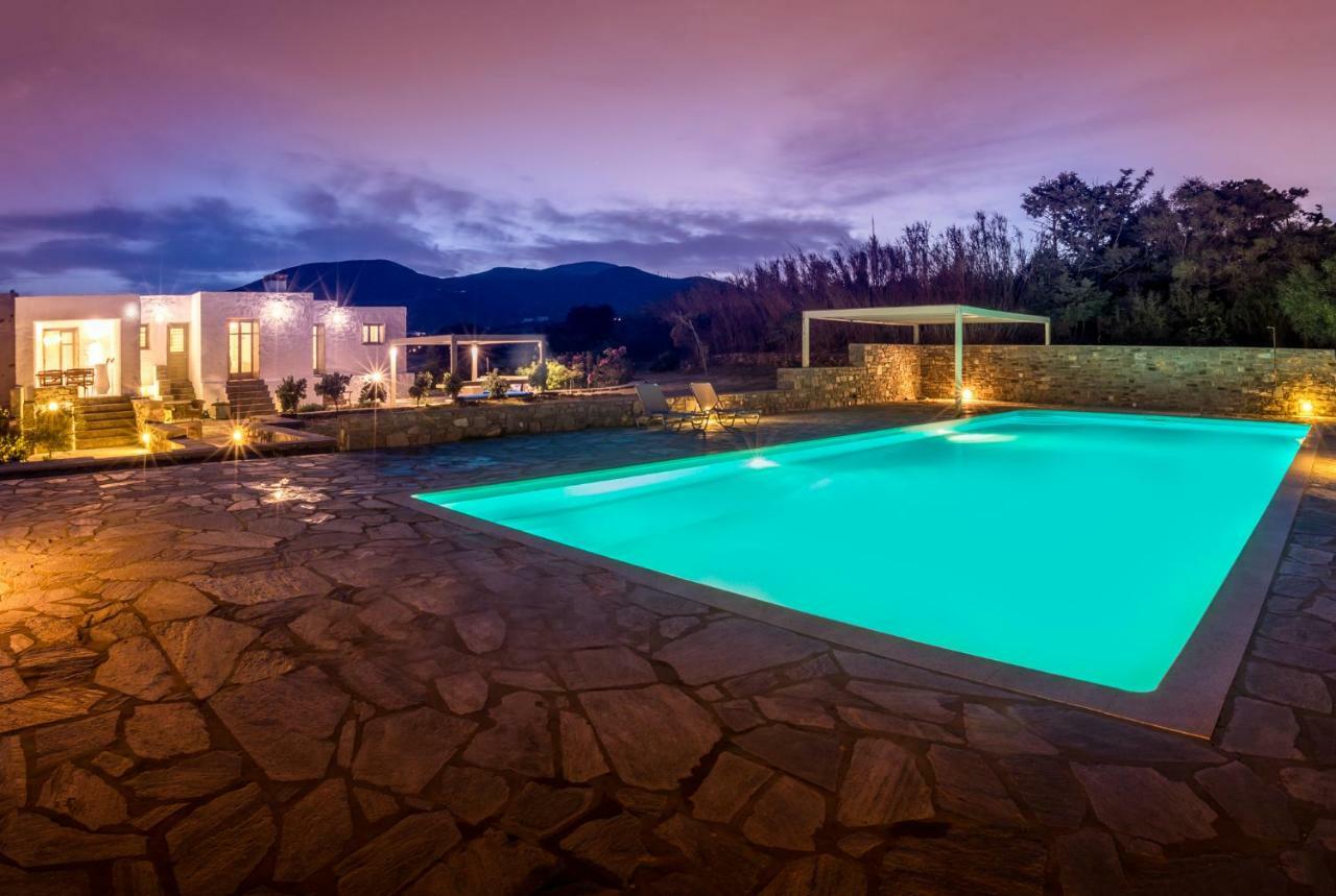 Kallirroe Deluxe Villa With Sea View And Pool Chrisi Akti  Exterior foto